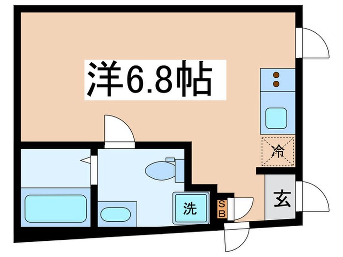 リブシア十条の物件間取画像