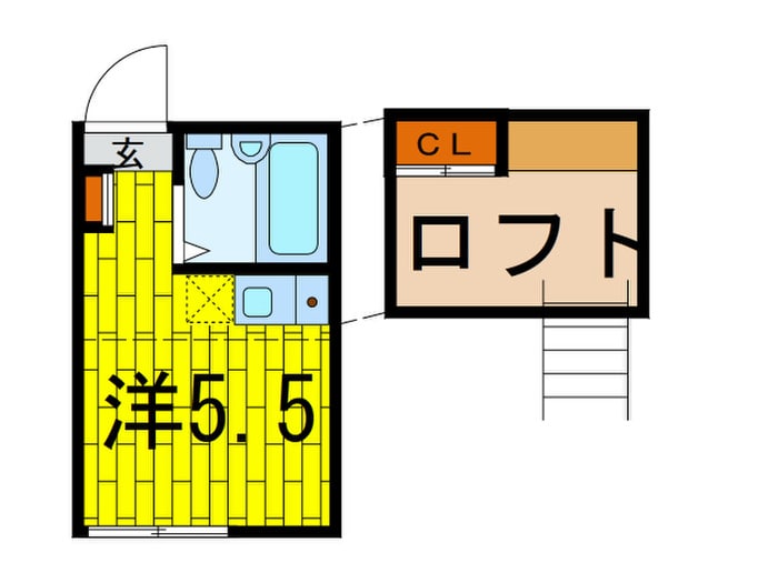 物件間取画像