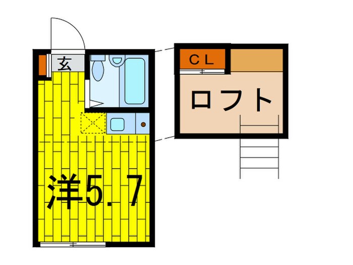 物件間取画像