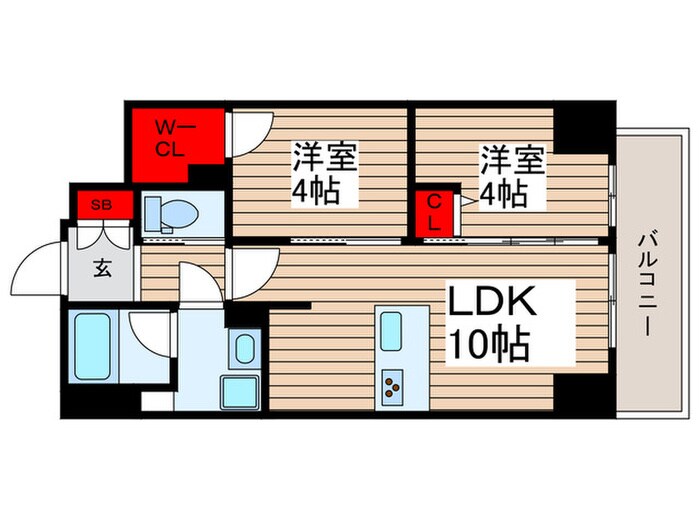 アーバンパーク押上の物件間取画像