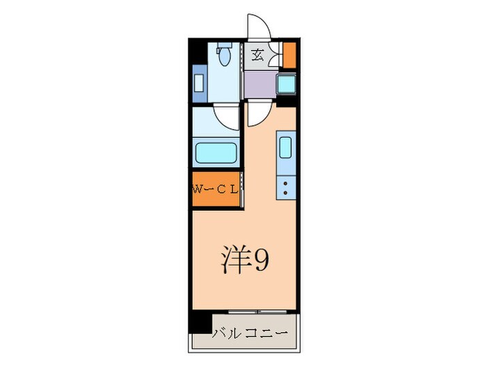 パークハビオ芝浦の物件間取画像