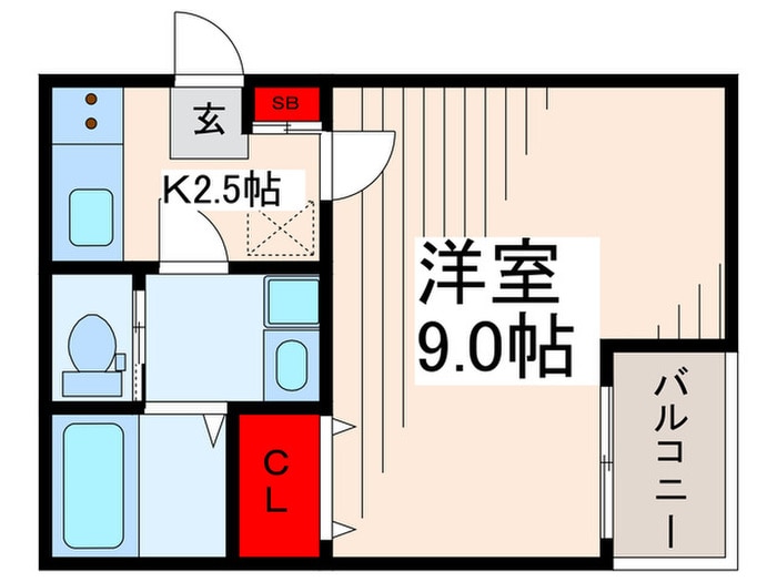 T.A江戸川区中葛西7丁目の物件間取画像