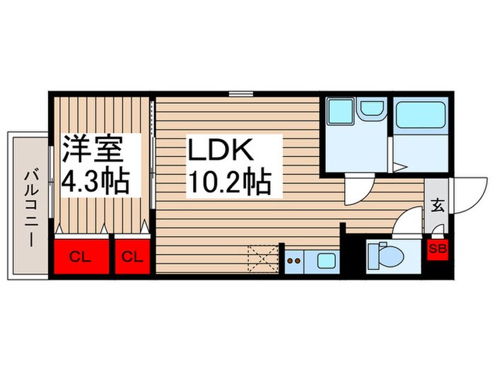 仮)ジーメゾン川越的場の物件間取画像