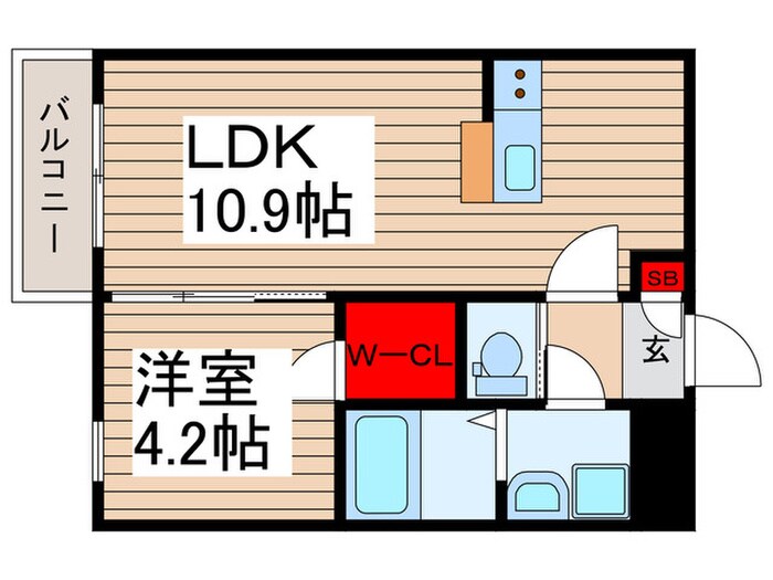 仮)ジーメゾン川越的場の物件間取画像