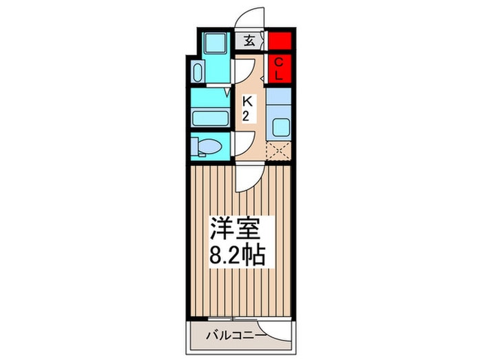 アンビックス・プリアの物件間取画像