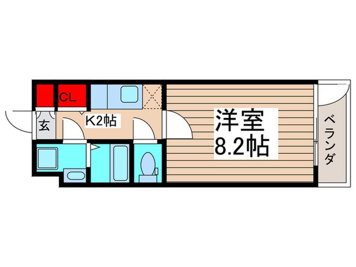 アンビックス・プリアの物件間取画像