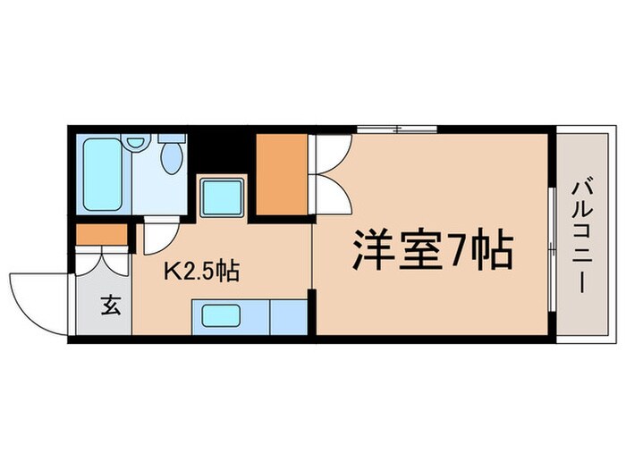 越後屋マンションの物件間取画像