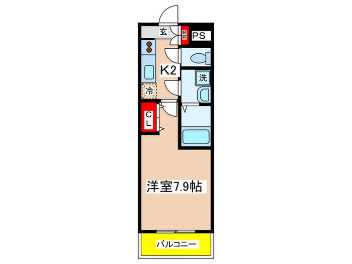 Maisonde Familleの物件間取画像