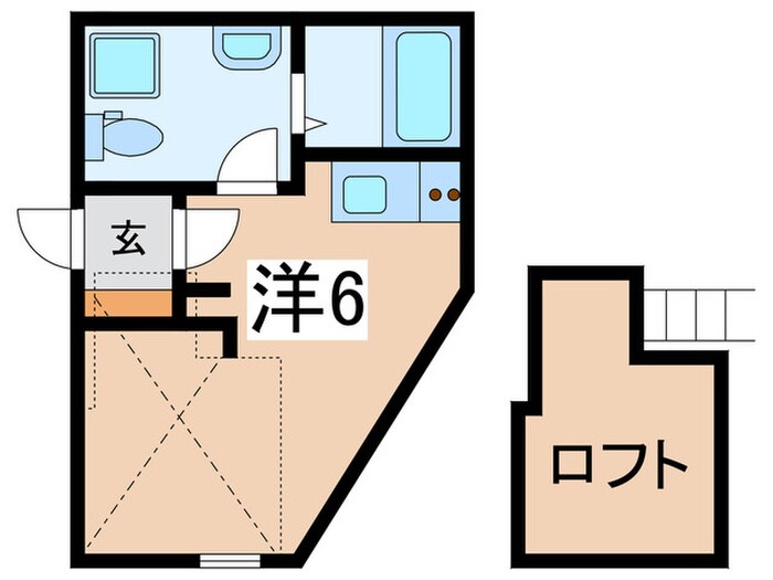 CALM二俣川の物件間取画像