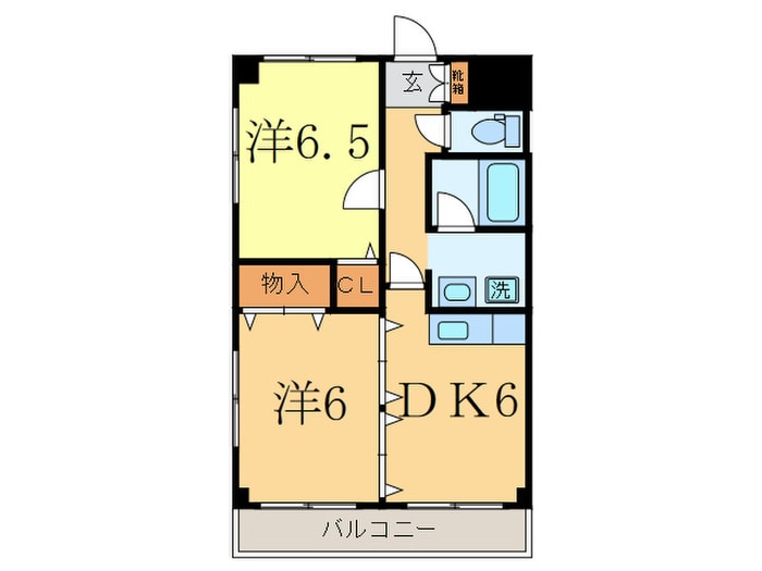 ソルカ－サ岡本の物件間取画像