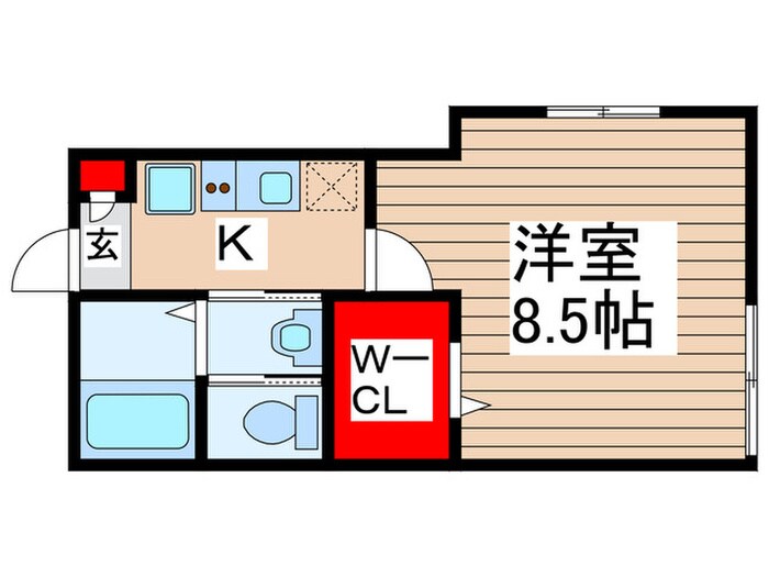 マ－ブルコ－ト南流山の物件間取画像