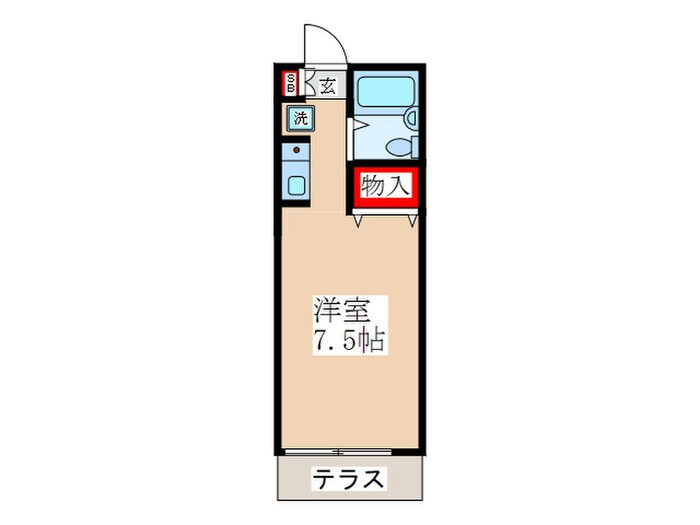 物件間取画像