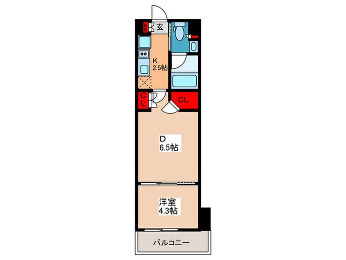 RESIDENCE　KOENJIの物件間取画像