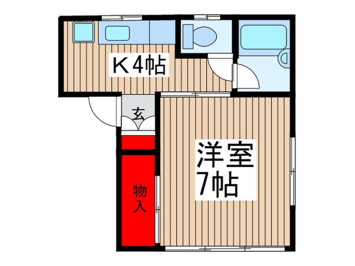 物件間取画像