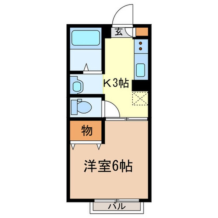 物件間取画像