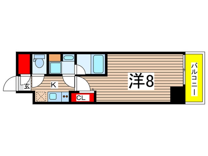 グランジット菊川の物件間取画像