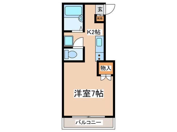 グリーンハイム　リヴレットの物件間取画像