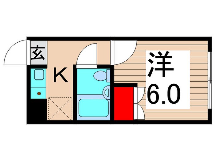 リマール六木の物件間取画像