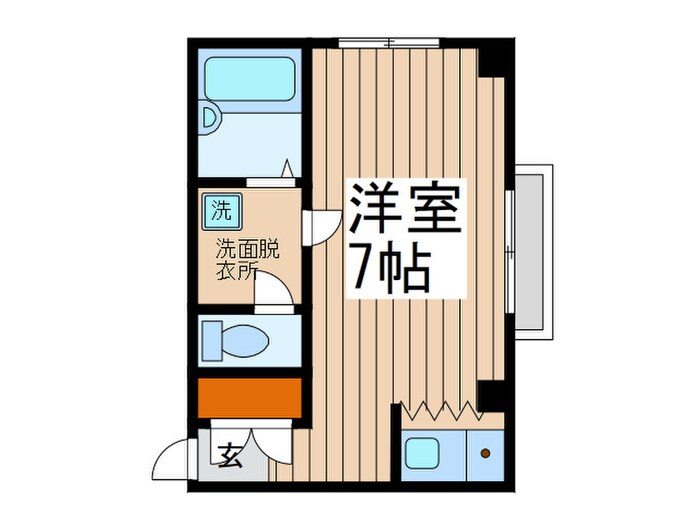 ウィステリア  ハイツ大久保の物件間取画像