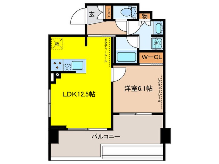 ブランシエスタ久が原の物件間取画像