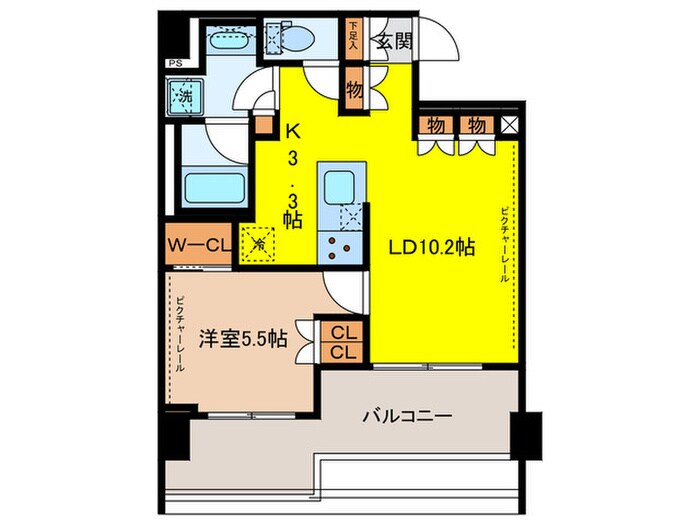 ブランシエスタ久が原の物件間取画像