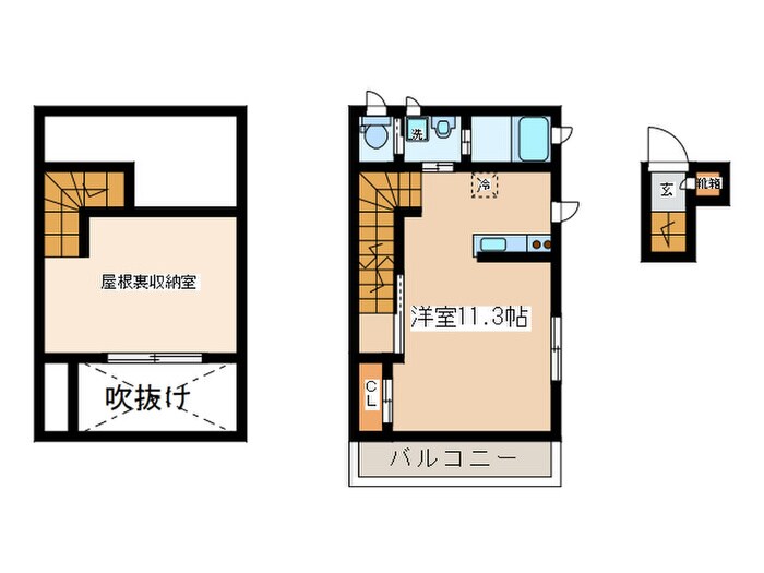 サンライズ西つつじヶ丘の物件間取画像