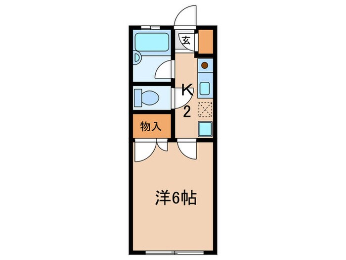 コパン奥沢の物件間取画像