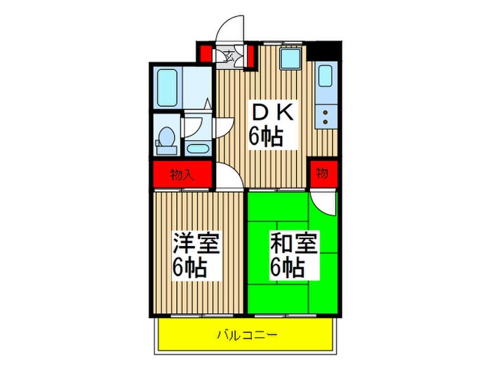 物件間取画像