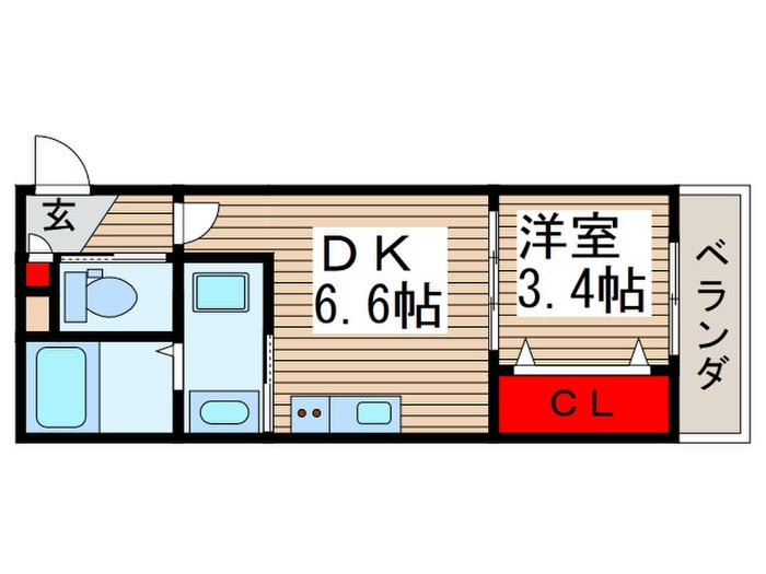 ＡＪ南柏Ｗｅｓｔ　Ⅰの物件間取画像