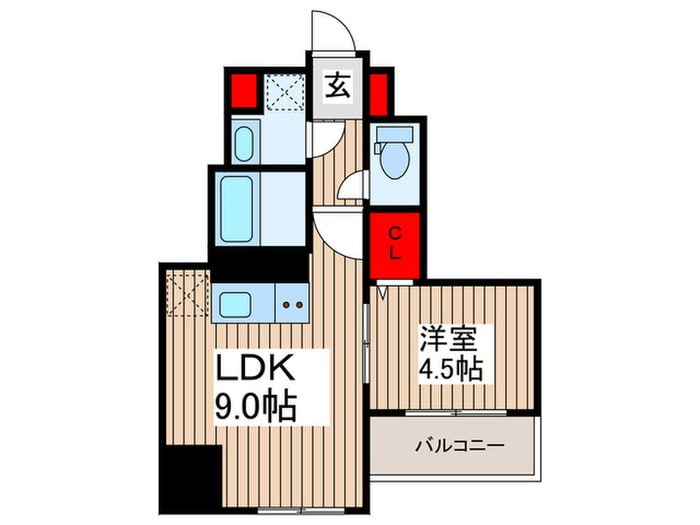 ウィステリア　エス　上野の物件間取画像