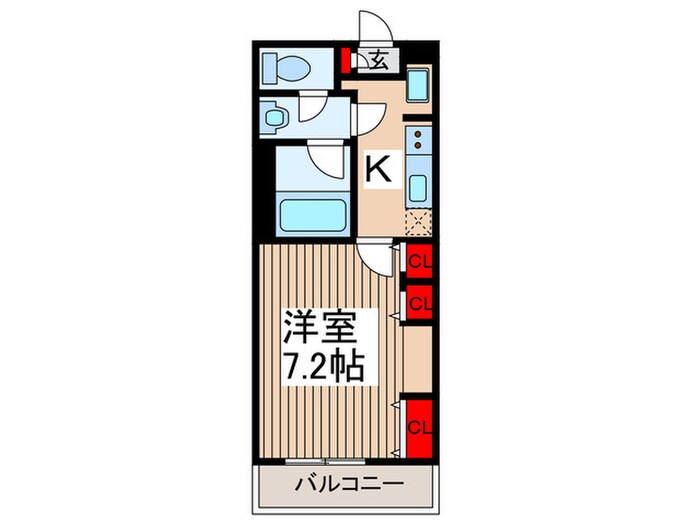 仮）リブリ・フィリアの物件間取画像