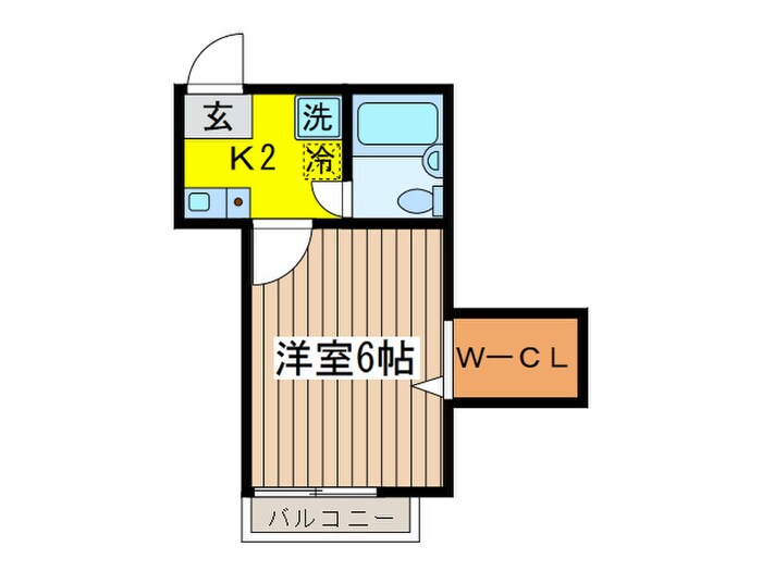 レジデンス経堂の物件間取画像