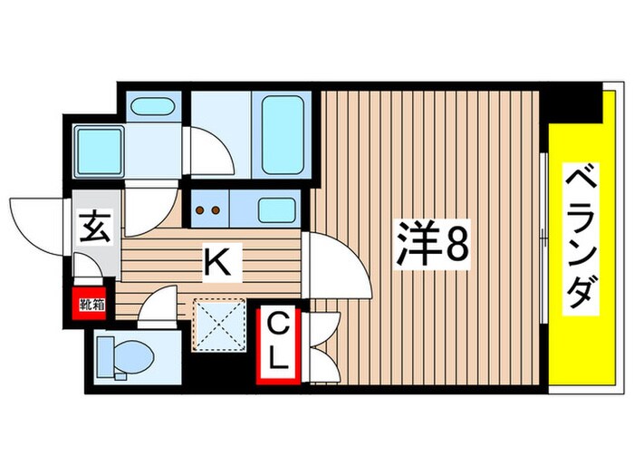 コンフォリア大島の物件間取画像