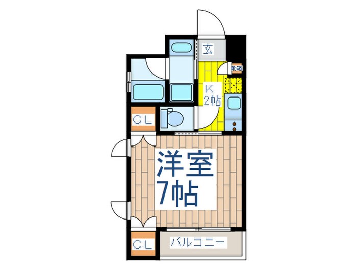 ＤＵＯ　ＩｋｅｇａｍｉⅡの物件間取画像