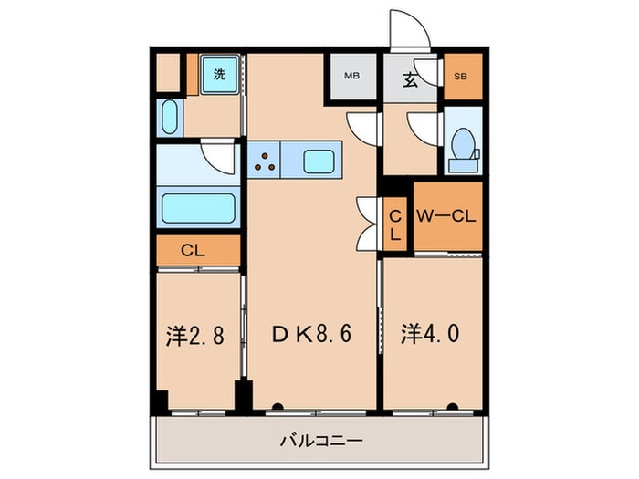 SYFORME NISHISUGAMOの物件間取画像