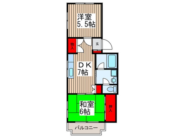 守屋ビルの物件間取画像