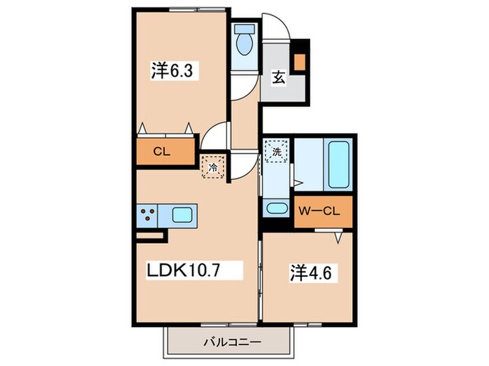 Ｇｏｌｄ Ｆｏｒｅｓｔの物件間取画像