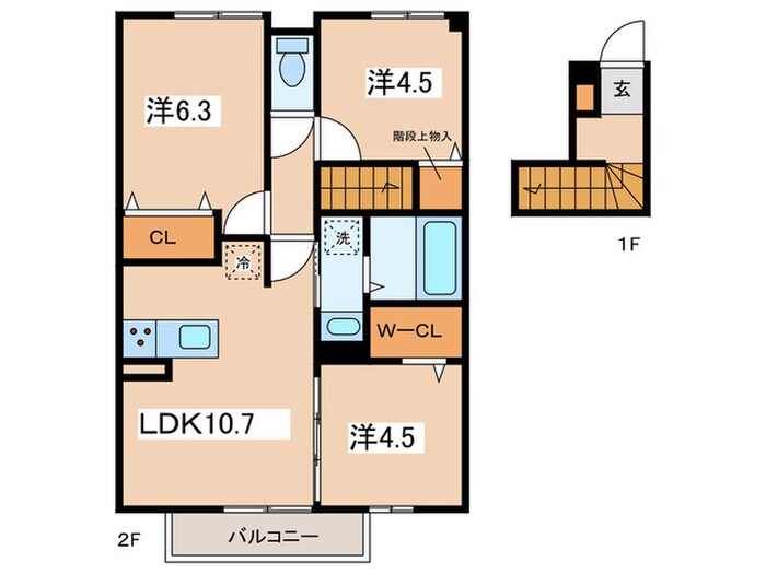 Ｇｏｌｄ Ｆｏｒｅｓｔの物件間取画像