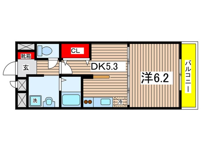 ファ－ストヒルの物件間取画像