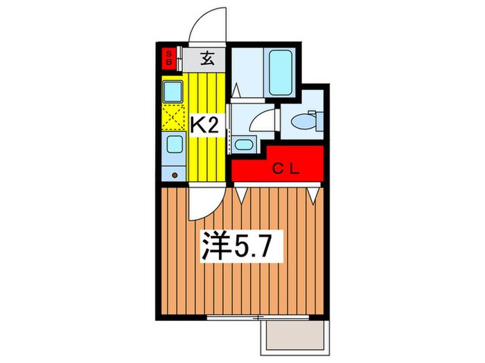 ルーチェ大宮の物件間取画像