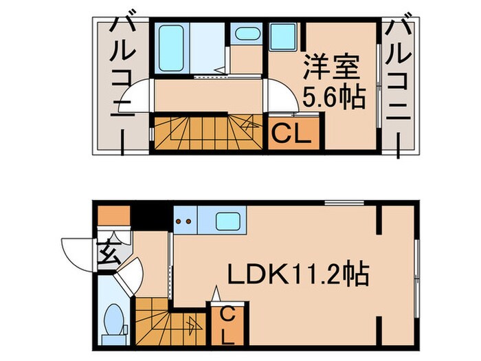 ソルフィー金町の物件間取画像