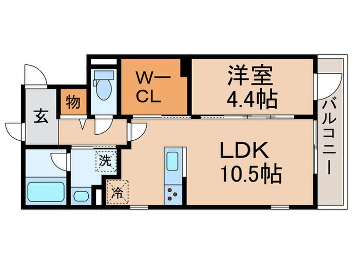 B CITY APARTMENT SINJUKU NWの物件間取画像