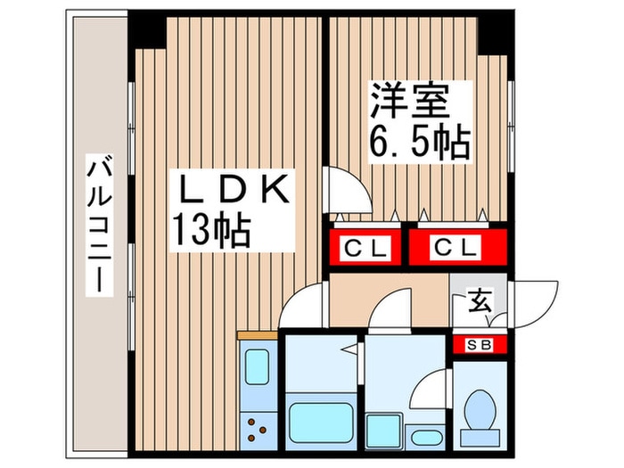 アイビスガーデンコートの物件間取画像