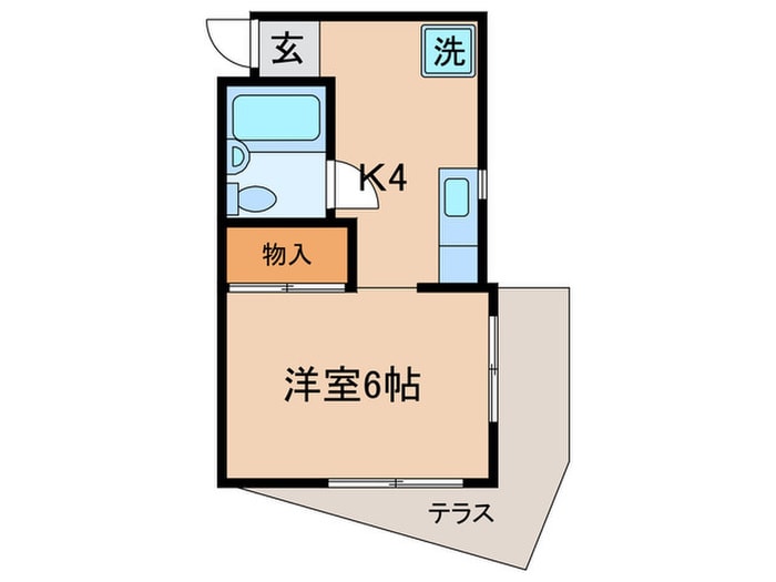 KIフラットの物件間取画像