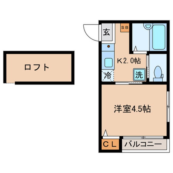 ソイ・メゾン梅田の物件間取画像