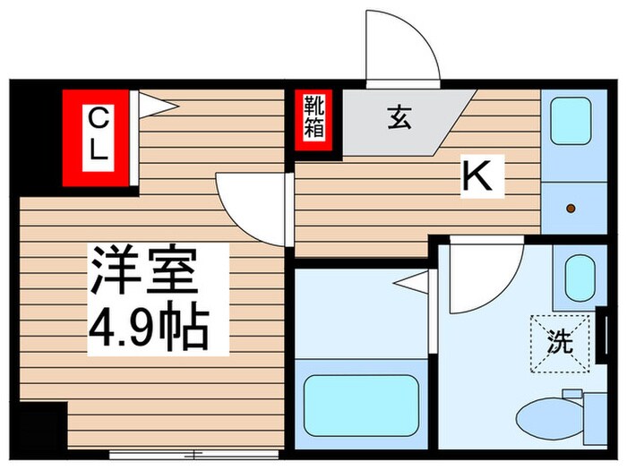 平井ＳＫハイツの物件間取画像