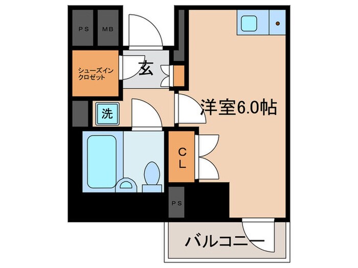 リビオレゾン小石川(302)の物件間取画像