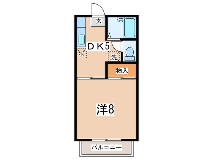 アルテ－ル相模大野２の物件間取画像