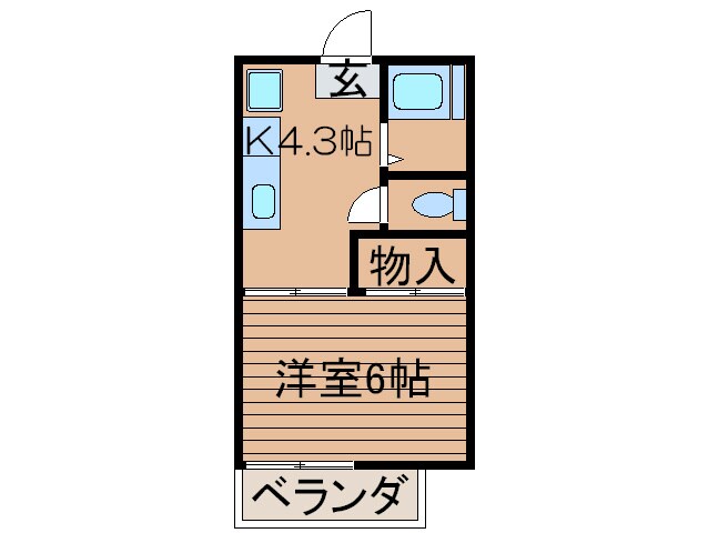 物件間取画像