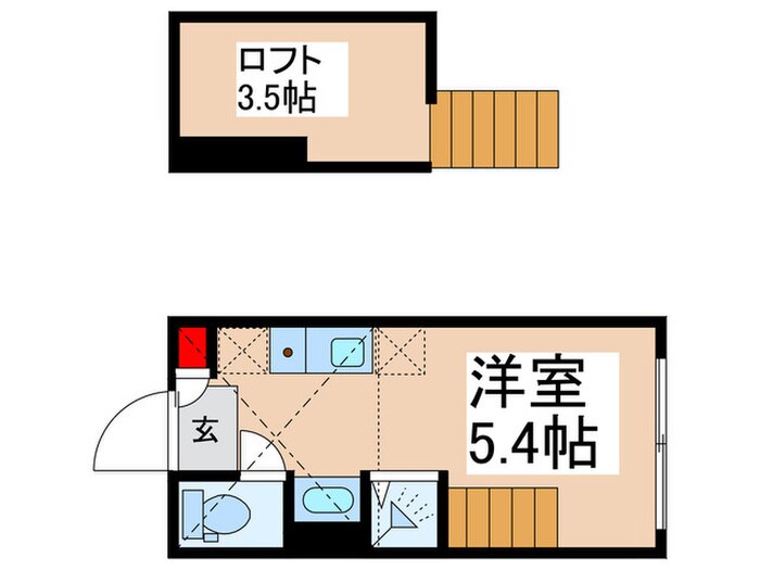 スカイテラス曳舟の物件間取画像